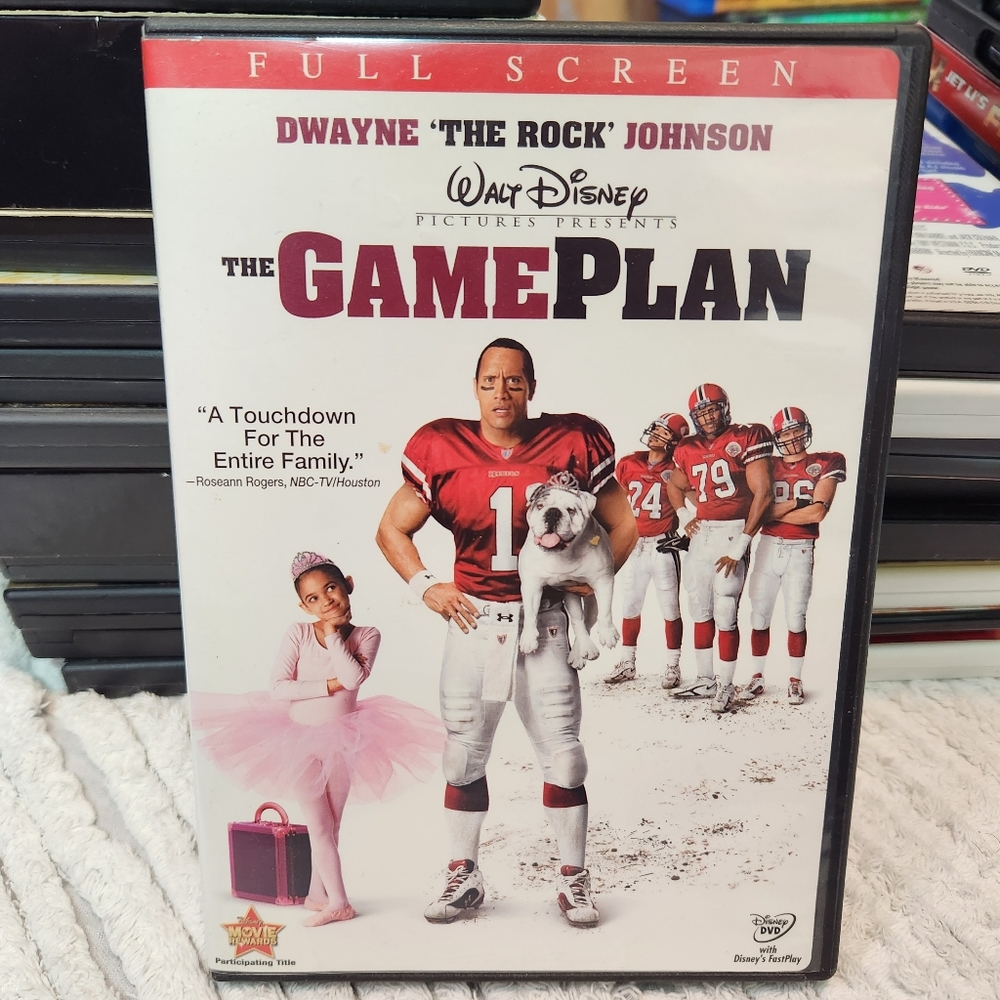 🎬 The Game Plan Movie DVD - Good Used Condition